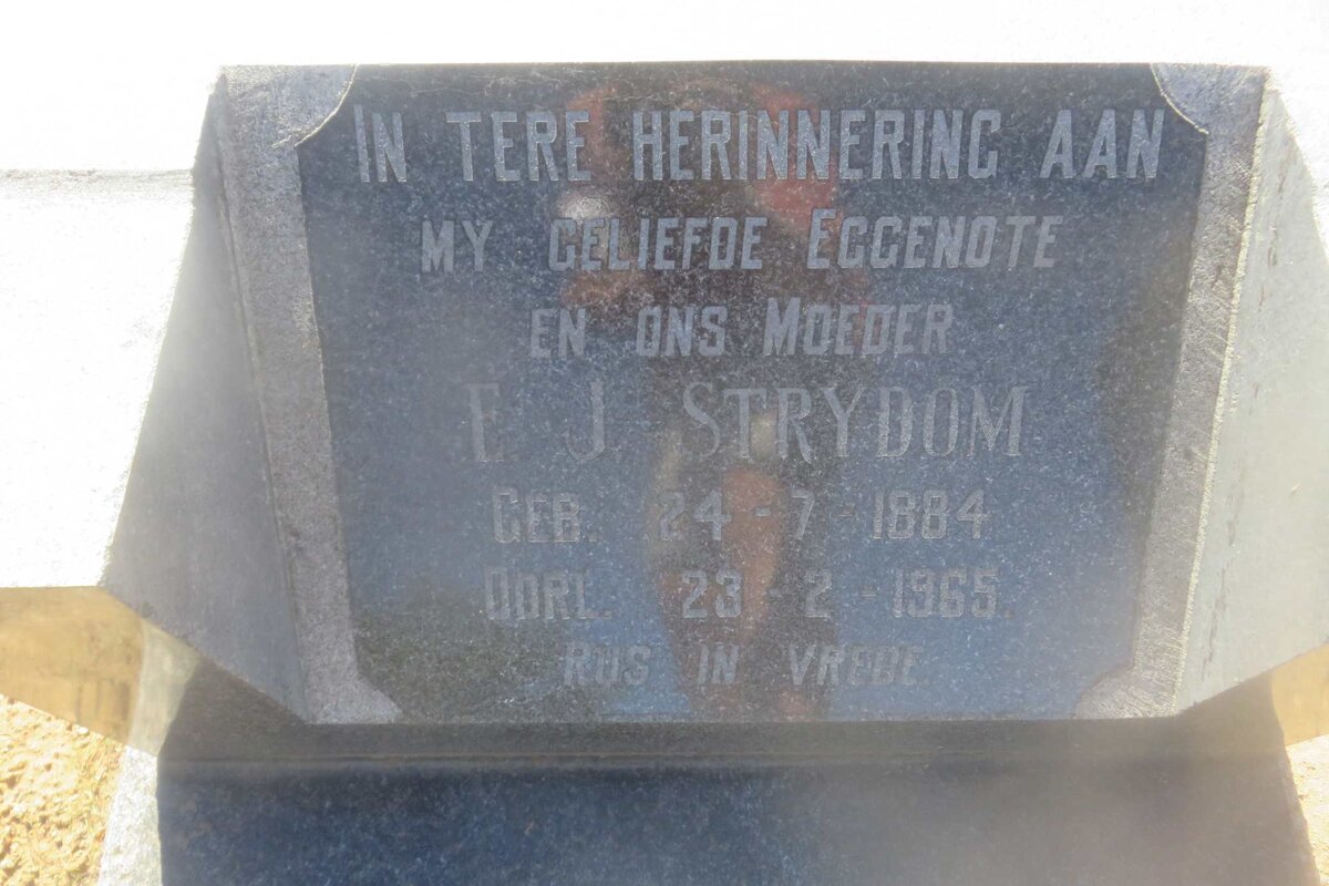STRYDOM E.J. 1884-1965