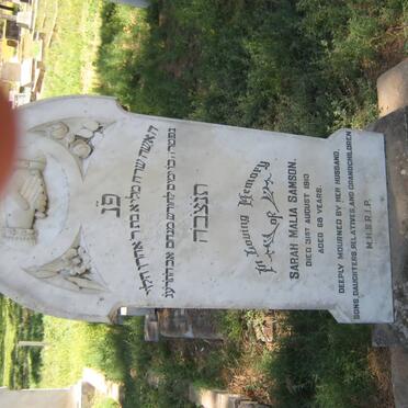 SAMSON Sarah Malia -1913