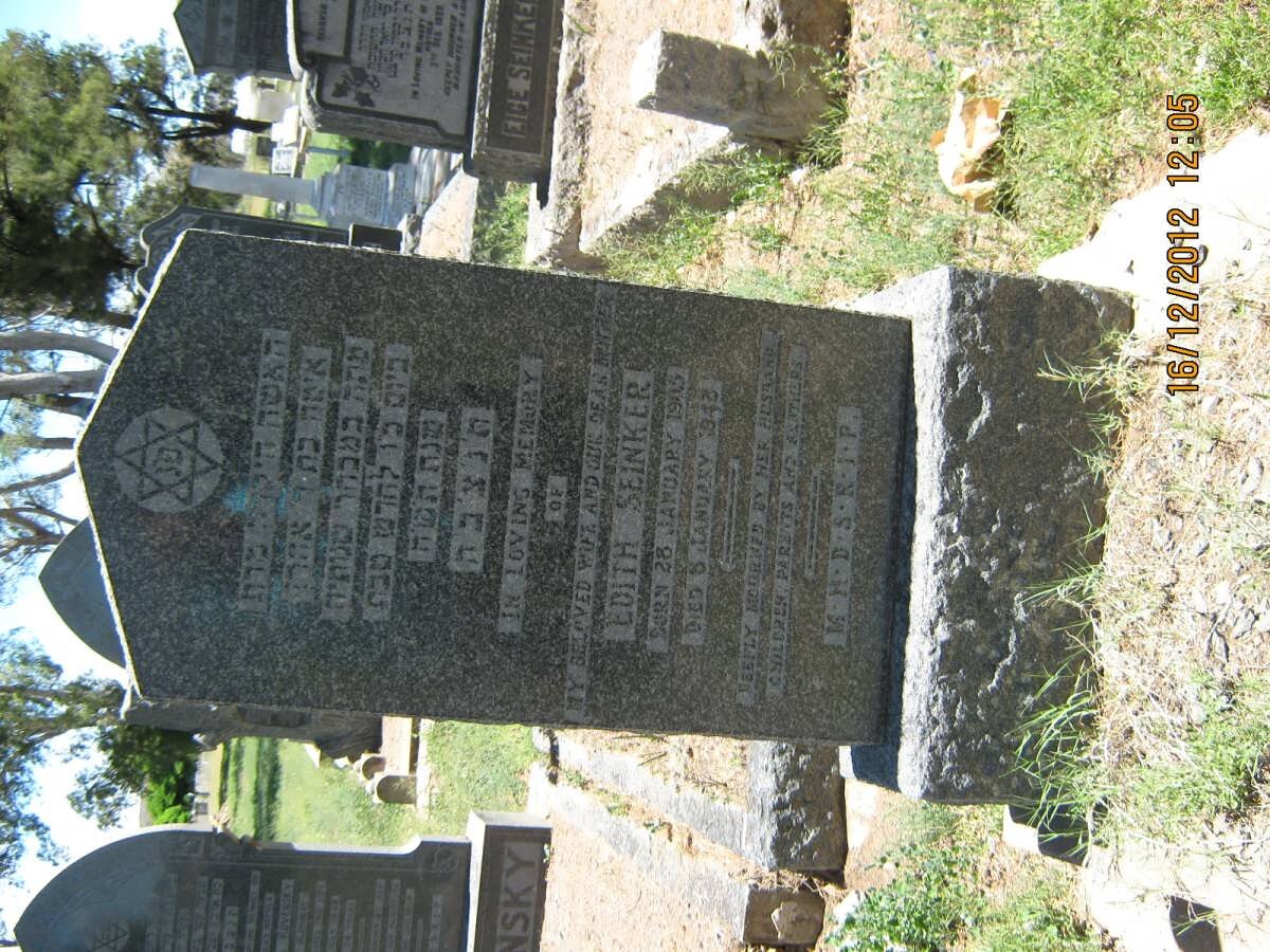 SEINKER Edith 1905-1948