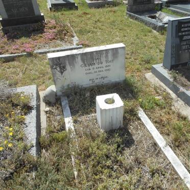 TOIT Giliam, du 1881-1937