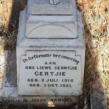 ? Gertjie 1916-1921