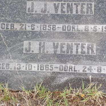 VENTER J.J. 1858-1945 &amp; J.H. 1865-1947