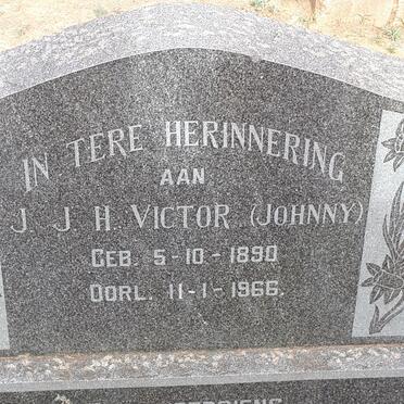 VICTOR J.J.H. 1890-1966