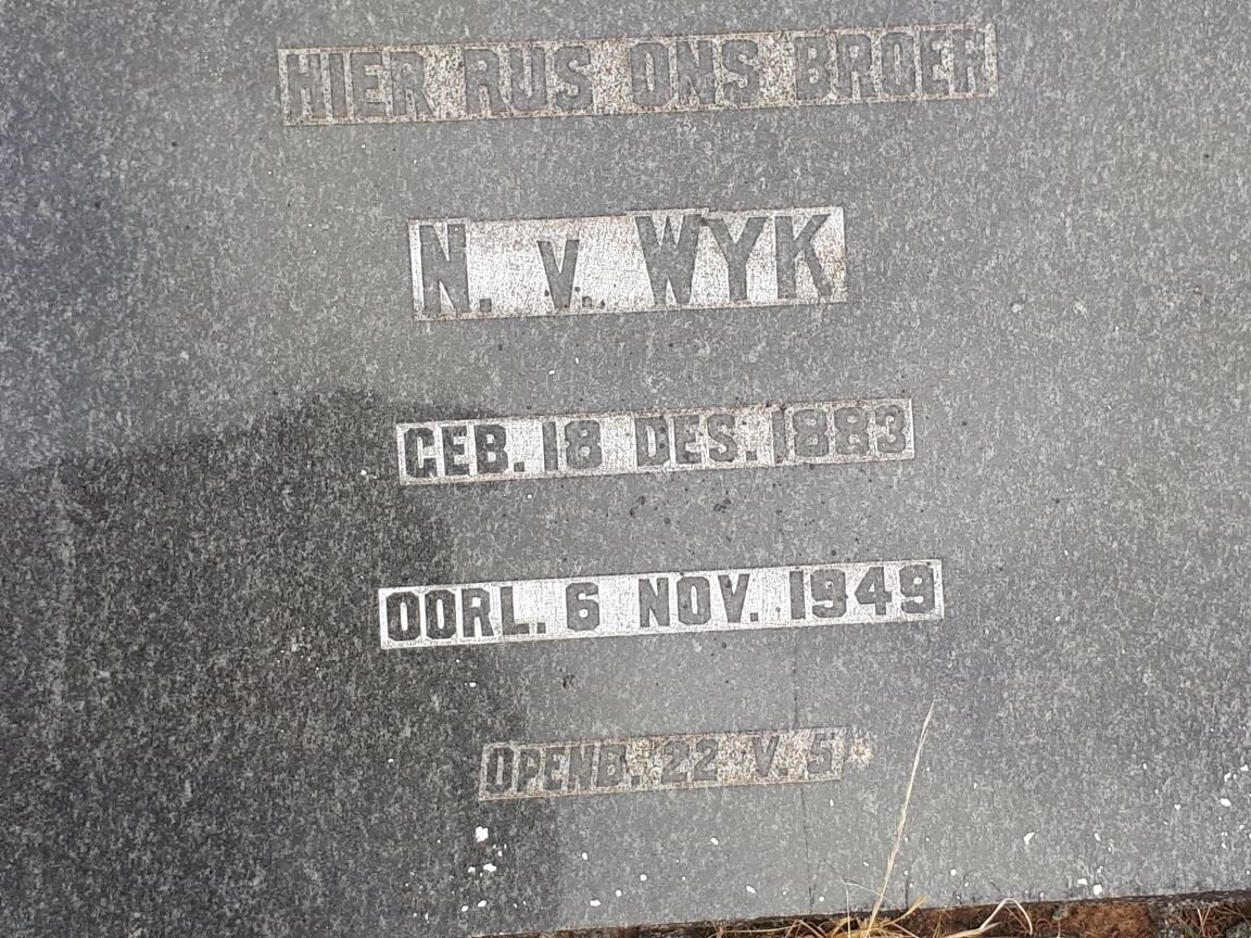 WYK N., v. 1883-1949