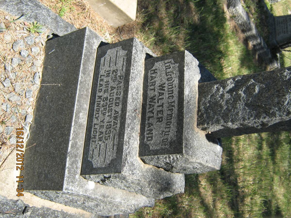 WAYLAND Walter Hart -1935