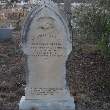 MOMBERG Caroline Maria -1902