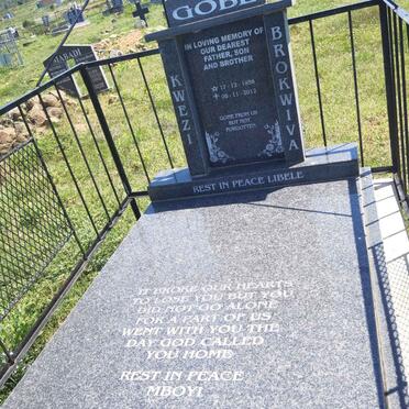 GOBE Kwezi Brokwiva 1956-2012