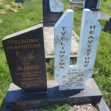 SIJAKO Tyelinzima Heavystone 1938-2009