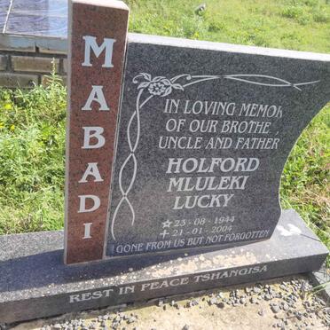 MABADI Holford Mluleki Lucky 1944-2004