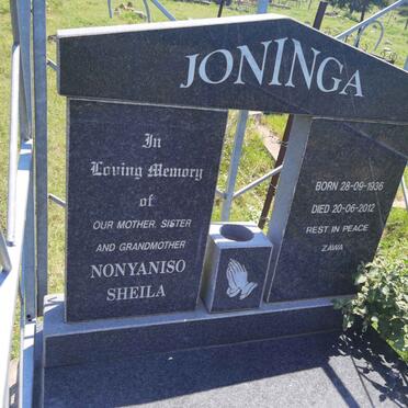 JONINGA Nonyaniso Sheila 1936-2012