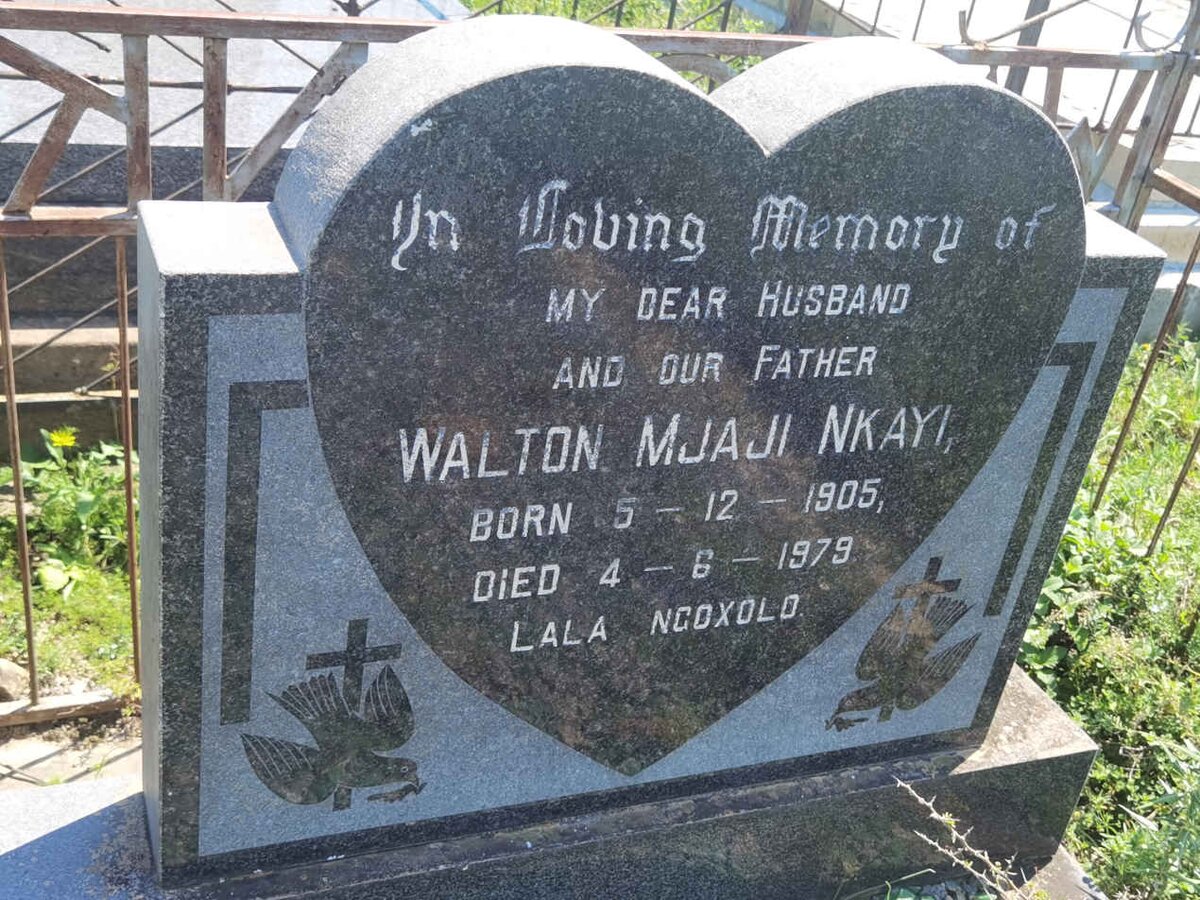 NKAYI Walton Mjaji 1905-1979