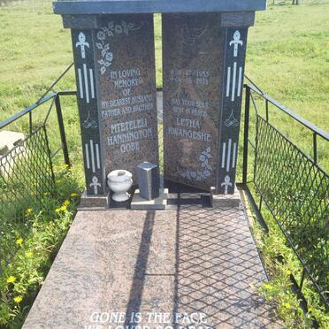 GOBE Mteteleli Hannington 1953-2011