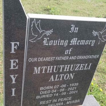 FEYI Mthuthuzeli Alton 1939-2021