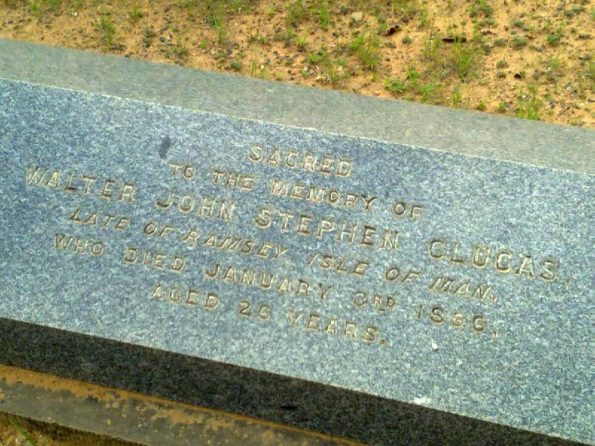 CLUCAS Walter John Stephen -1898