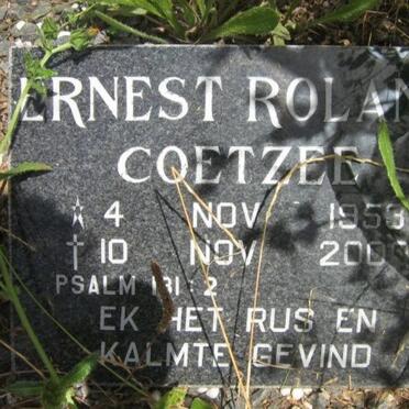 COETZEE Ernest Roland 1953-2000