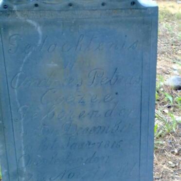 COETZEE Andries Petrus 1816-1901