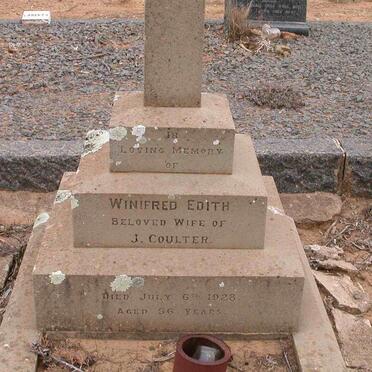 COULTER Winifred Edith -1928