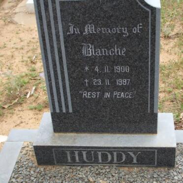 HUDDY Blanche 1900-1987