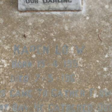 LOUW Karen 1951-1951