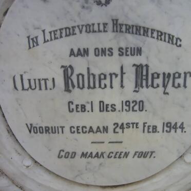 MEYER Robert 1920-1944