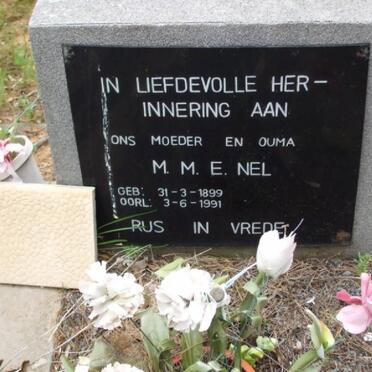 NEL M.M.E. 1899-1991