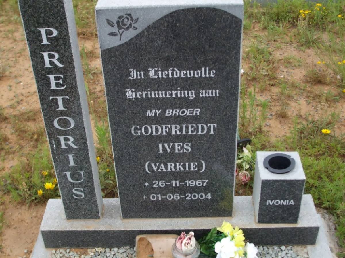 PRETORIUS Godfriedt Ives 1967-2004