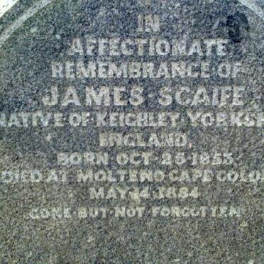 SCAIFE James 1853-1884