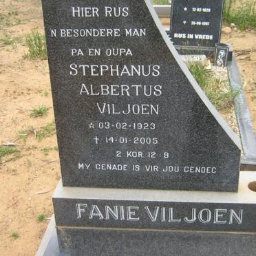 VILJOEN Stephanus Albertus 1923-2005