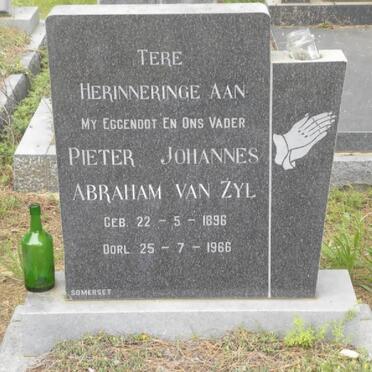 ZYL Pieter Johannes Abraham, van 1896-1966