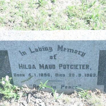 POTGIETER Hilda Maud 1896-1963