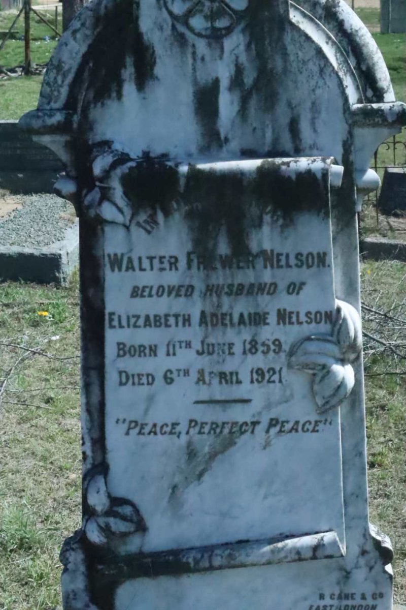 NELSON Walter Frewer 1859-1921