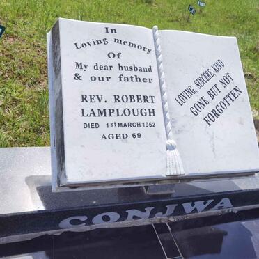 CONJWA Robert Lamplough -1962