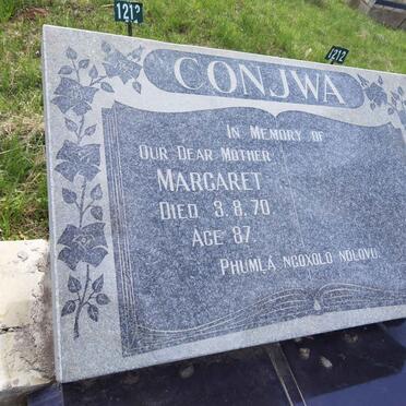 CONJWA Margaret -1970