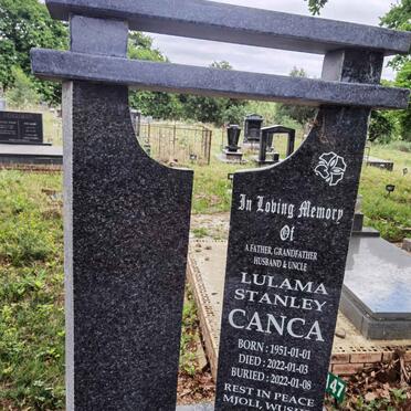 CANCA Lulama Stanley 1951-2022