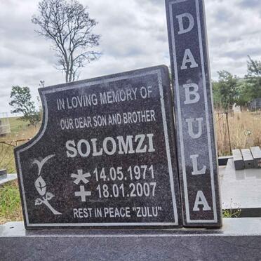 DABULA Solomzi 1971-2007
