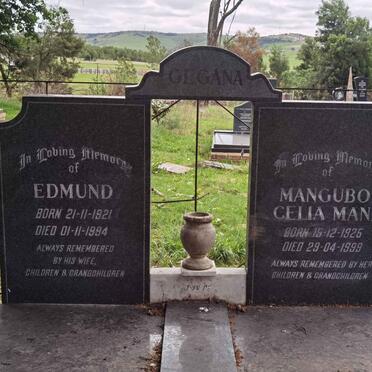 GEGANA Edmund 1921-1994 &amp; Mangubo Celia Mani 1925-1999