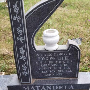 MATANDELA Bongiwe Ethel 1968-2010
