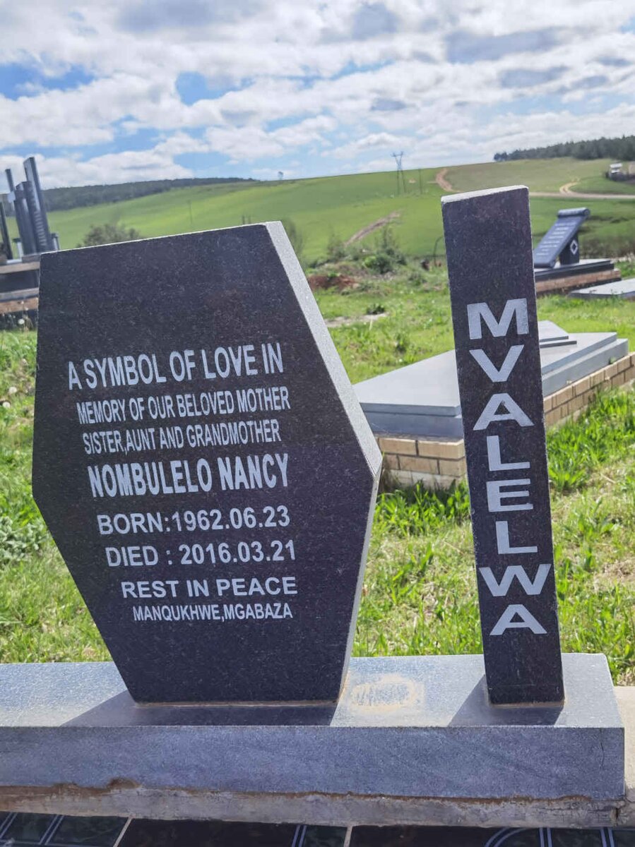 MVALELWA Nombulelo Nancy 1962-2016