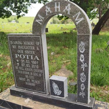 MAHAM Potia 1981-2010