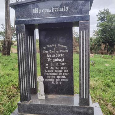 MAQHASHALALA  Benedicta Vuyokazi 1972-2004