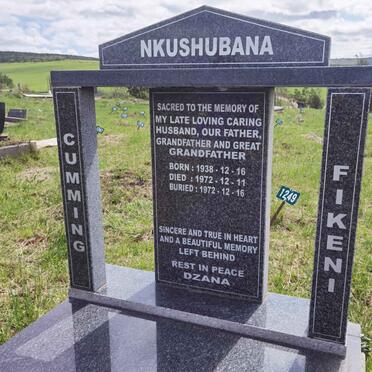 NKUSHUBANA Cumming Fikeni 1938-1972