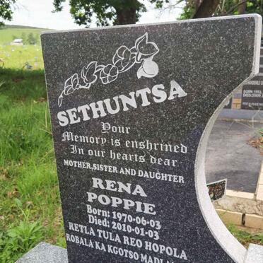 SETHUNTSA Rena Poppie 1970-2010
