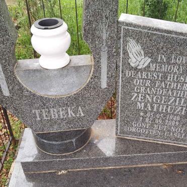 TEBEKA Zengezile Mathuzi 1940-2009