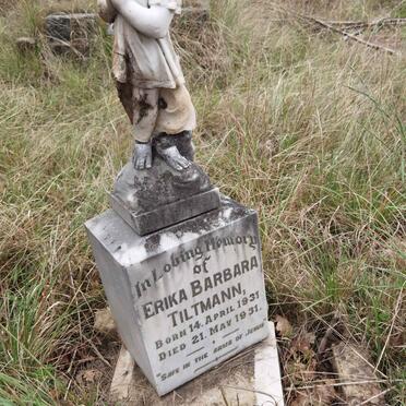 TILTMANN Erika Barbara 1931-1931