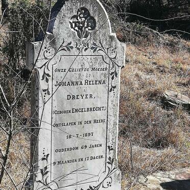 DREYER Johanna Helena nee ENGELBRECHT -1897