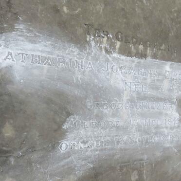 NEL Catharina Johanna Elizabetha nee HUIZER 1815-1889