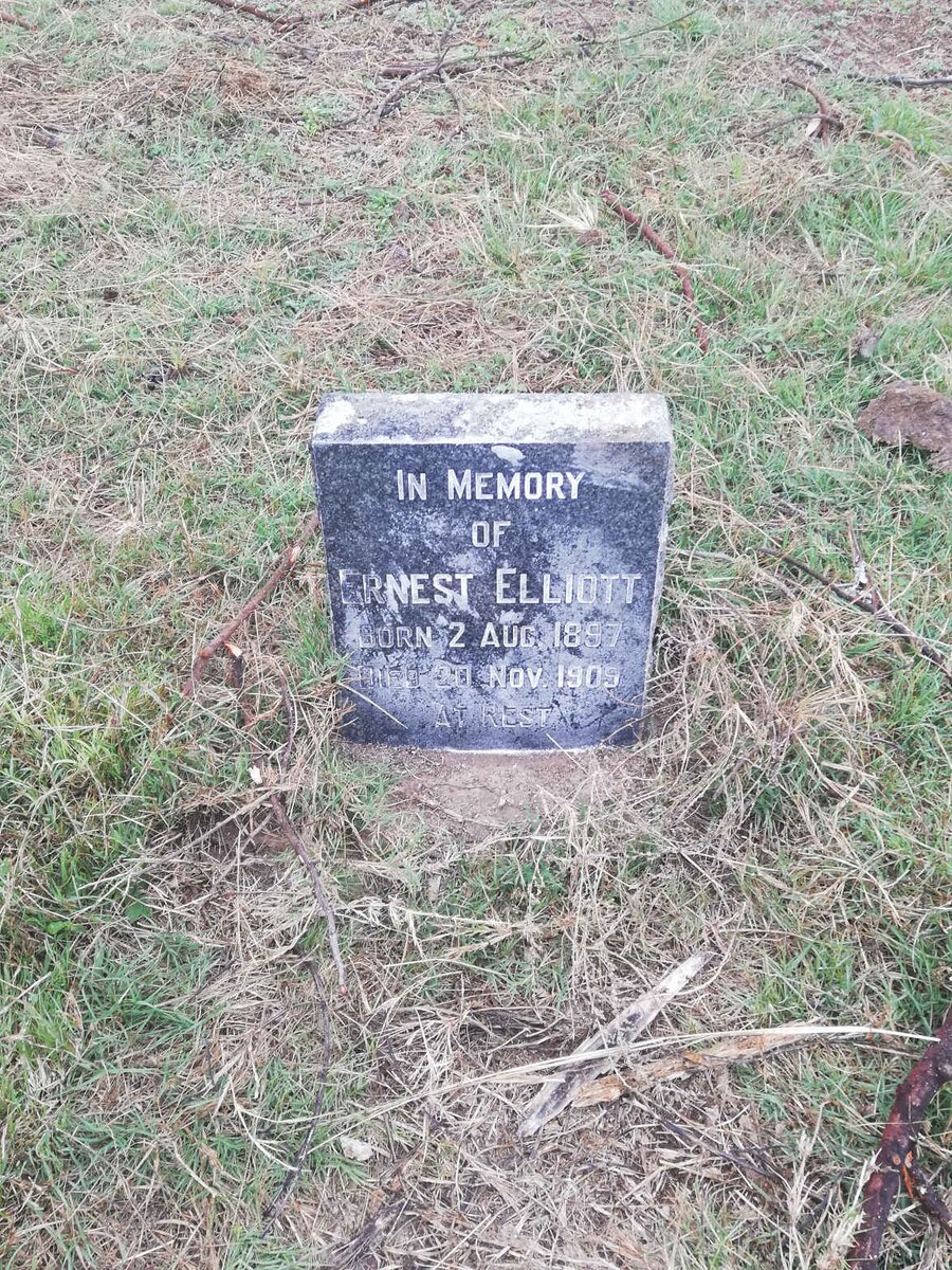 ELLIOTT Ernest 1897-1909