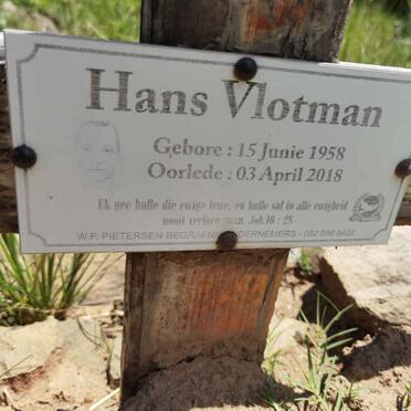 VLOTMAN Hans 1958-2018