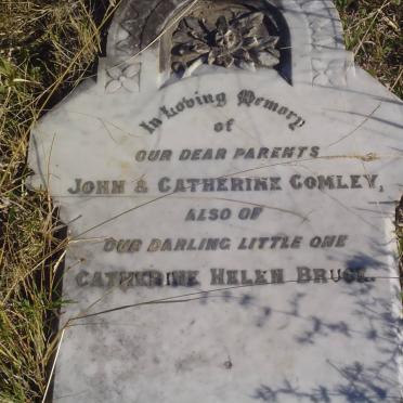 COMLEY John &amp; Catherine :: COMLEY Catherine Helen Bruce