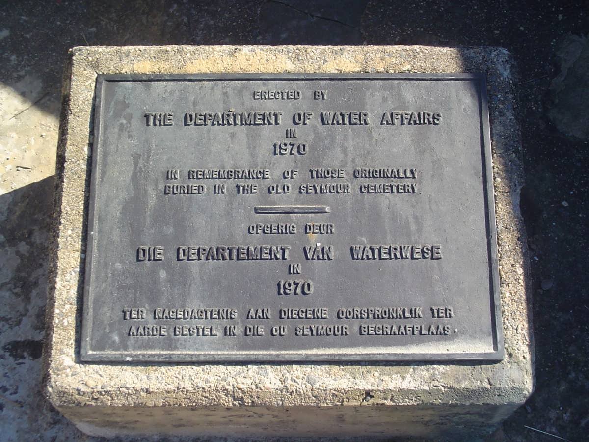 7. Memorial Plaque 1970